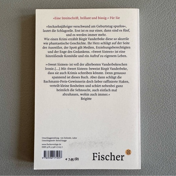 SWEET SIXTEEN by Brigit Vanderbeke | A Comedy in German - Picture 3 of 3